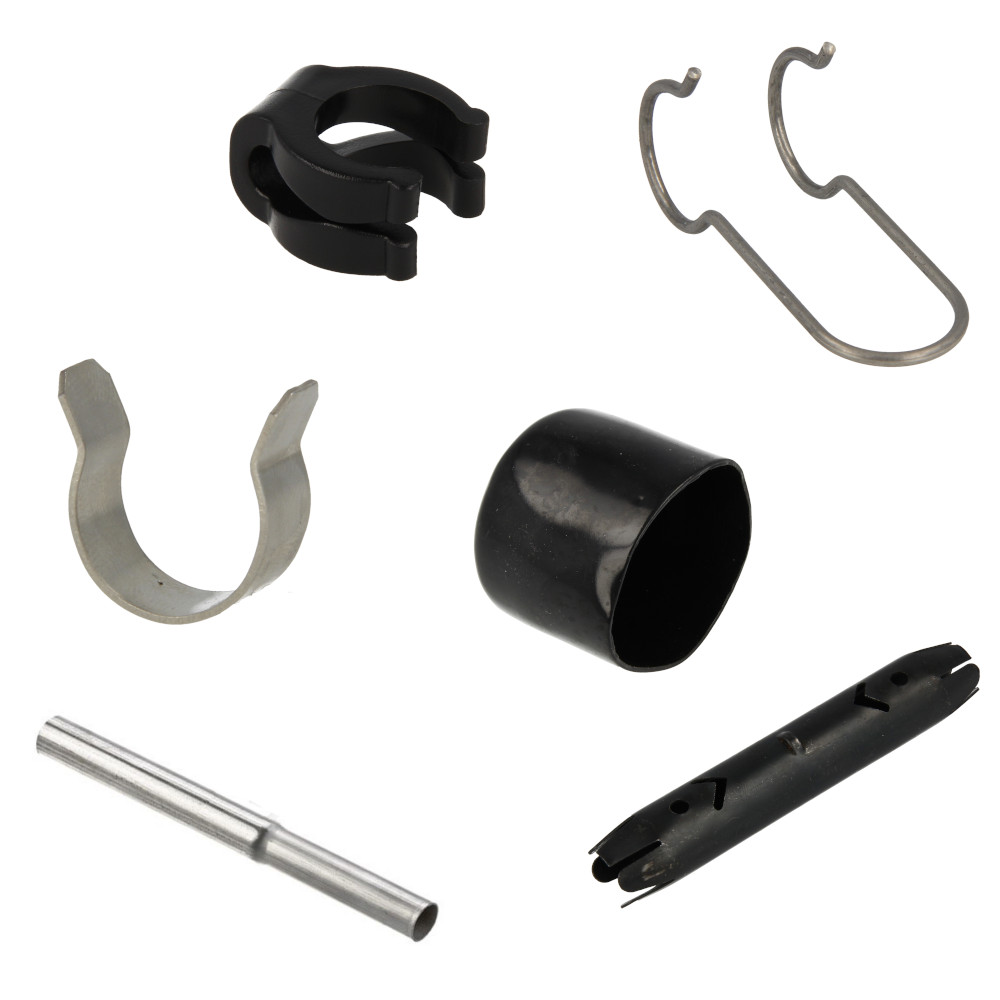 19 mm tubes and accessories 19 mm tubes, tube connectors, tube clamps etc.