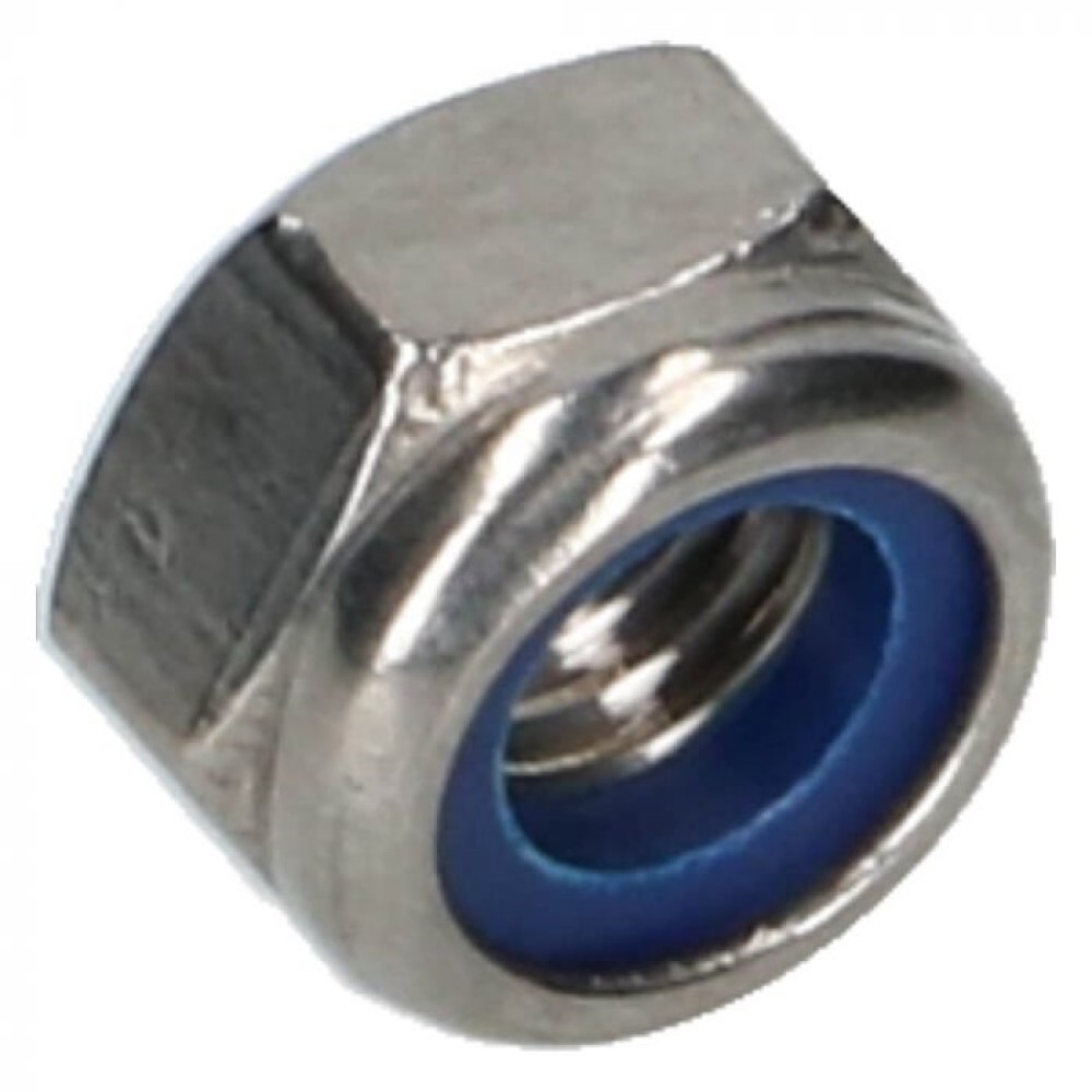 20.12.10000.3 Prevailing torque nut M10 SS. coated DIN 985