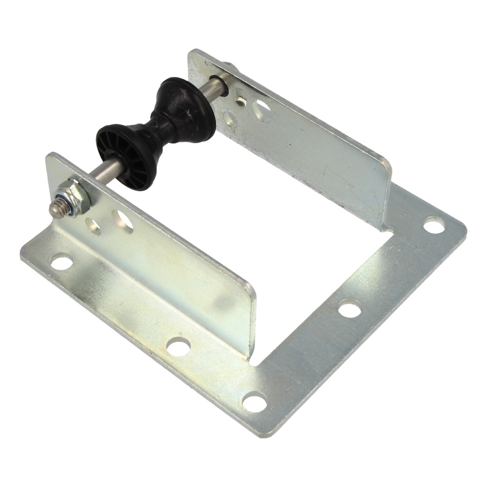 Guiding bracket el.galv. with small wheel type B (for Ø32 with profile)