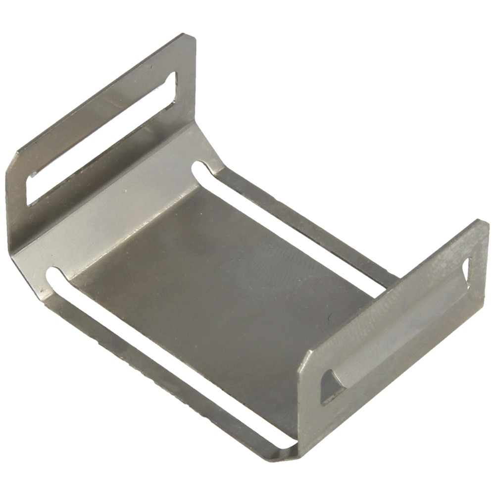 Lower clamp SS. 50x20/25/30 mm for guiding bracket alu.