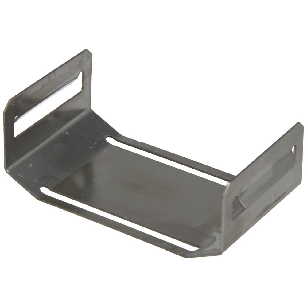 Lower clamp SS. 60x20/25/30 mm for guiding bracket alu.