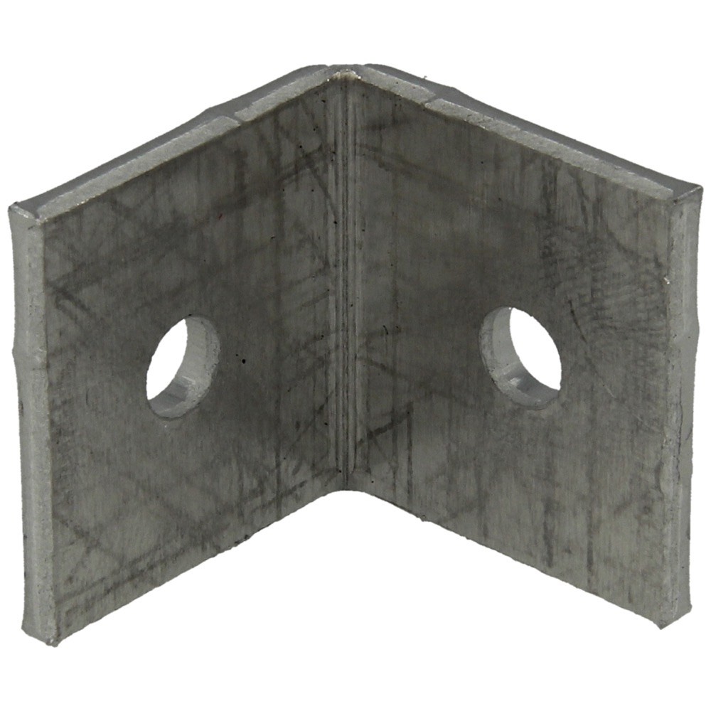 Angle alu. 30x30x3 mm with 2x hole Ø6,5 mm