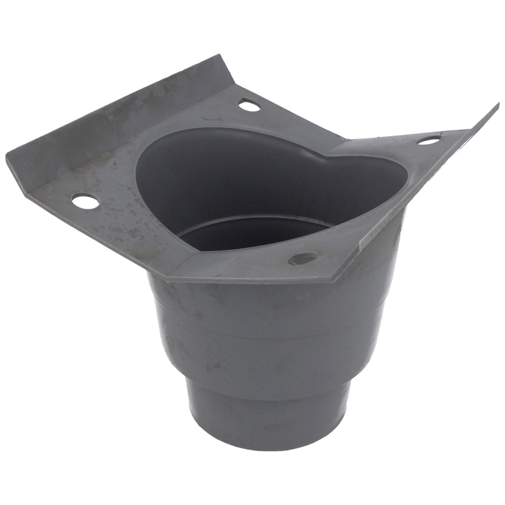 62.47.1568.00 Drain spout plas. (inside), for pipes with internal Ø76-105 mm
