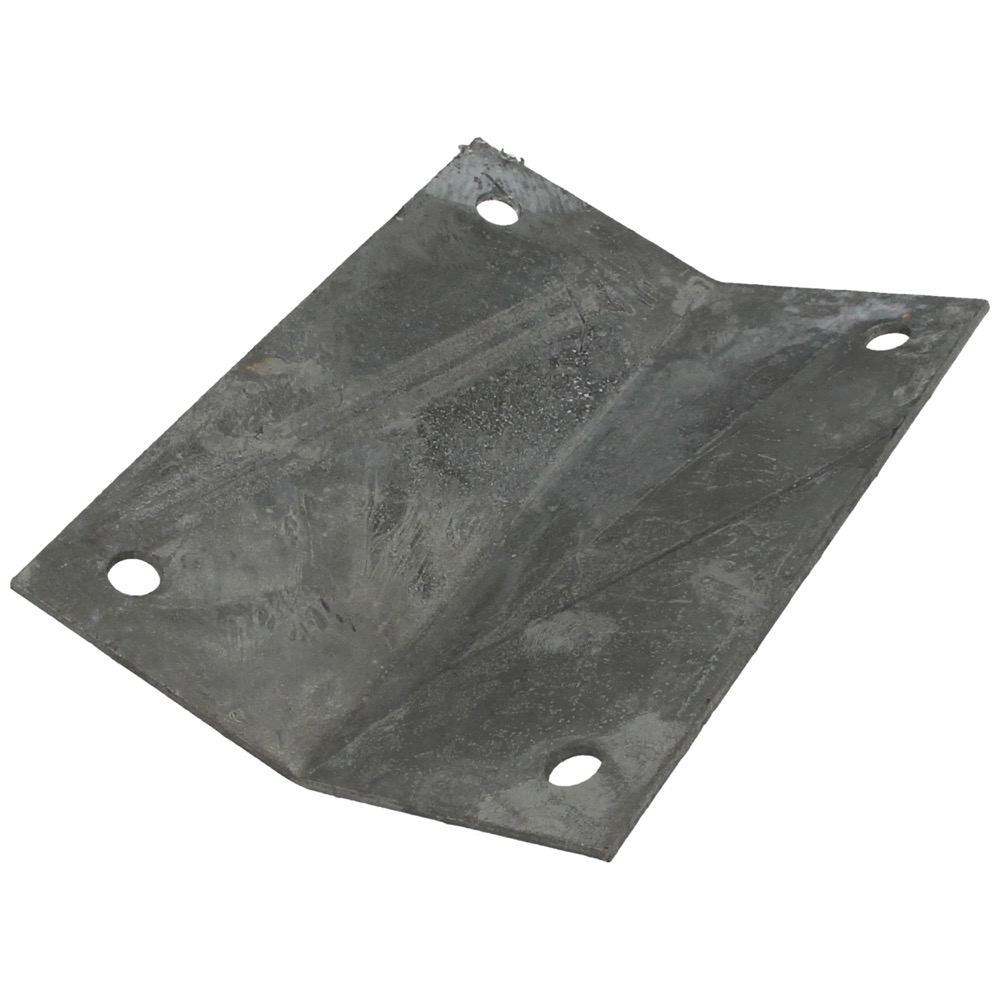 62.47.1796.00 Blind plate hd.galv. for AC/AP/APD/HI gutter, 150x121x3 mm with 4x hole Ø9 mm