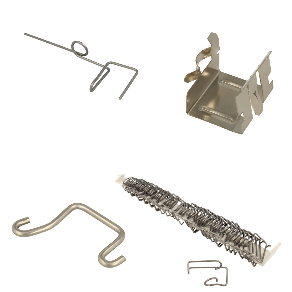 Truss clamps and cloth stoppers