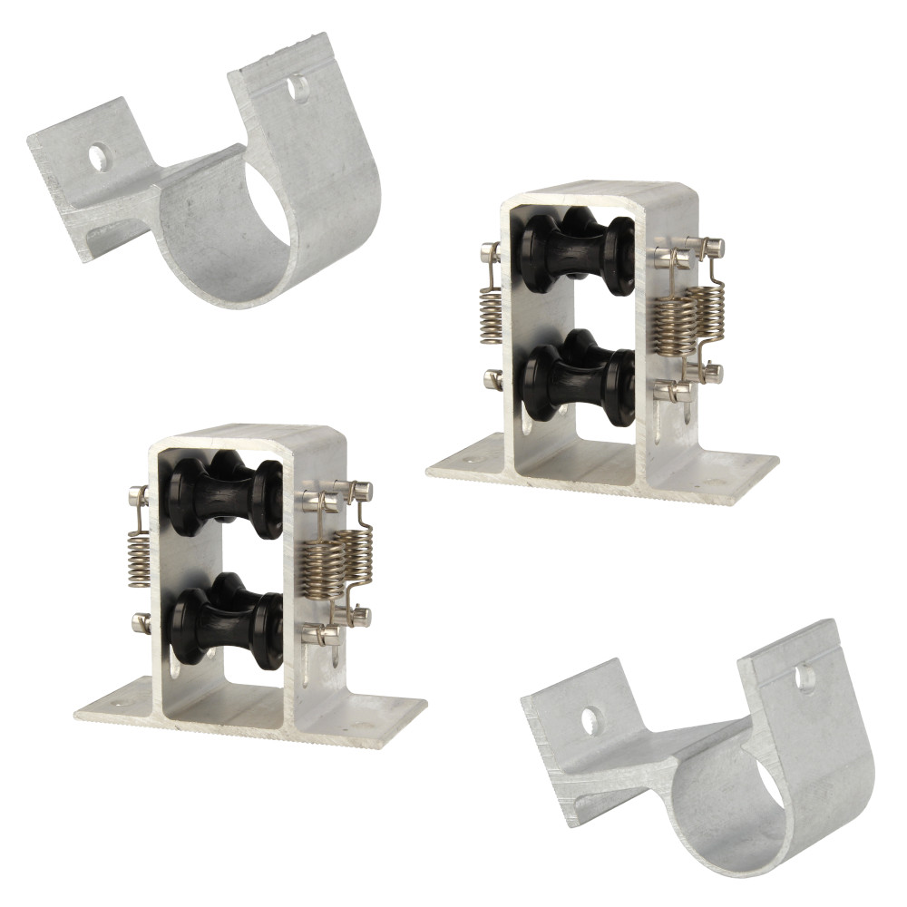Table clamps, delay units and accessories